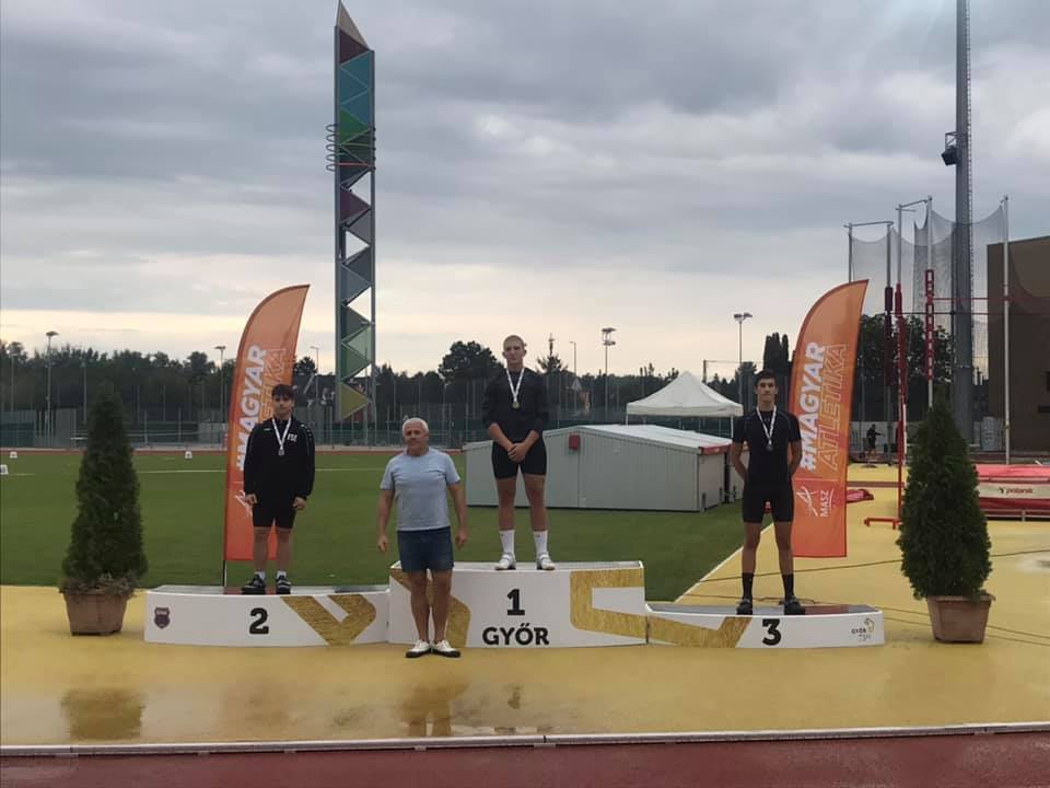 Pápai Atlétikai club - Horváth Áron bronzérmes20210920