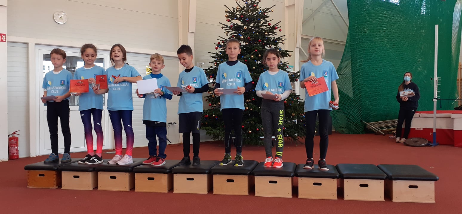 Pápa-Atlétikai-Club-Kölyökből Atléta Program 2021. 12. 18. Székesfehérvár