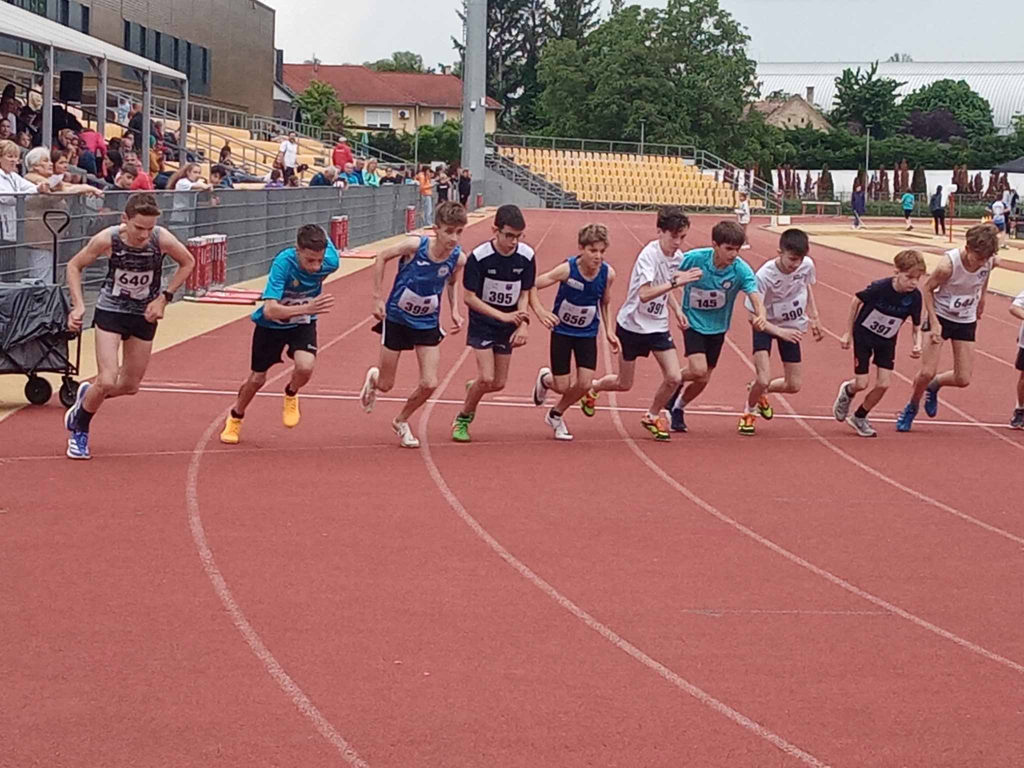 U16, U15 és U14 Területi Liga Verseny 2025 Győr - Nyugat - 1. forduló 2. nap - Pápai Atlétikai Club8
