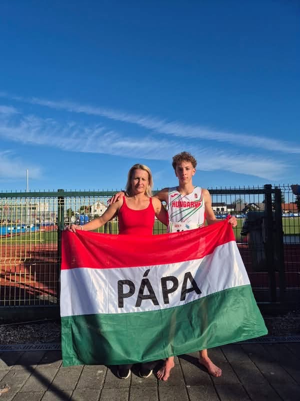 U16 Atlétikai Válogatott Viadal 2026.09.26 Szlovénia -Pápai Atlétikai Club - Lovas Barna Hunor -2