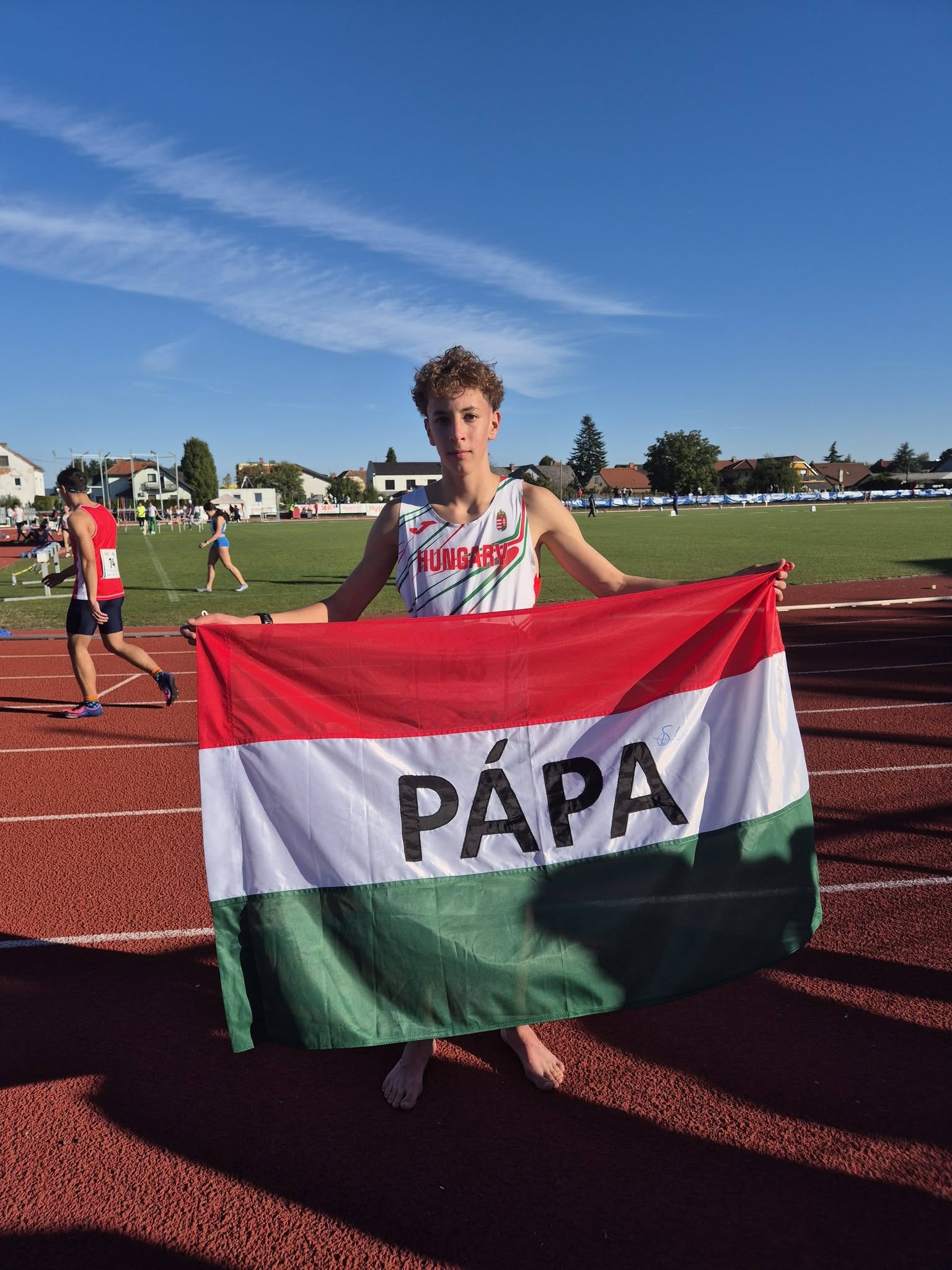 U16 Atlétikai Válogatott Viadal 2026.09.26 Szlovénia -Pápai Atlétikai Club - Lovas Barna Hunor -3