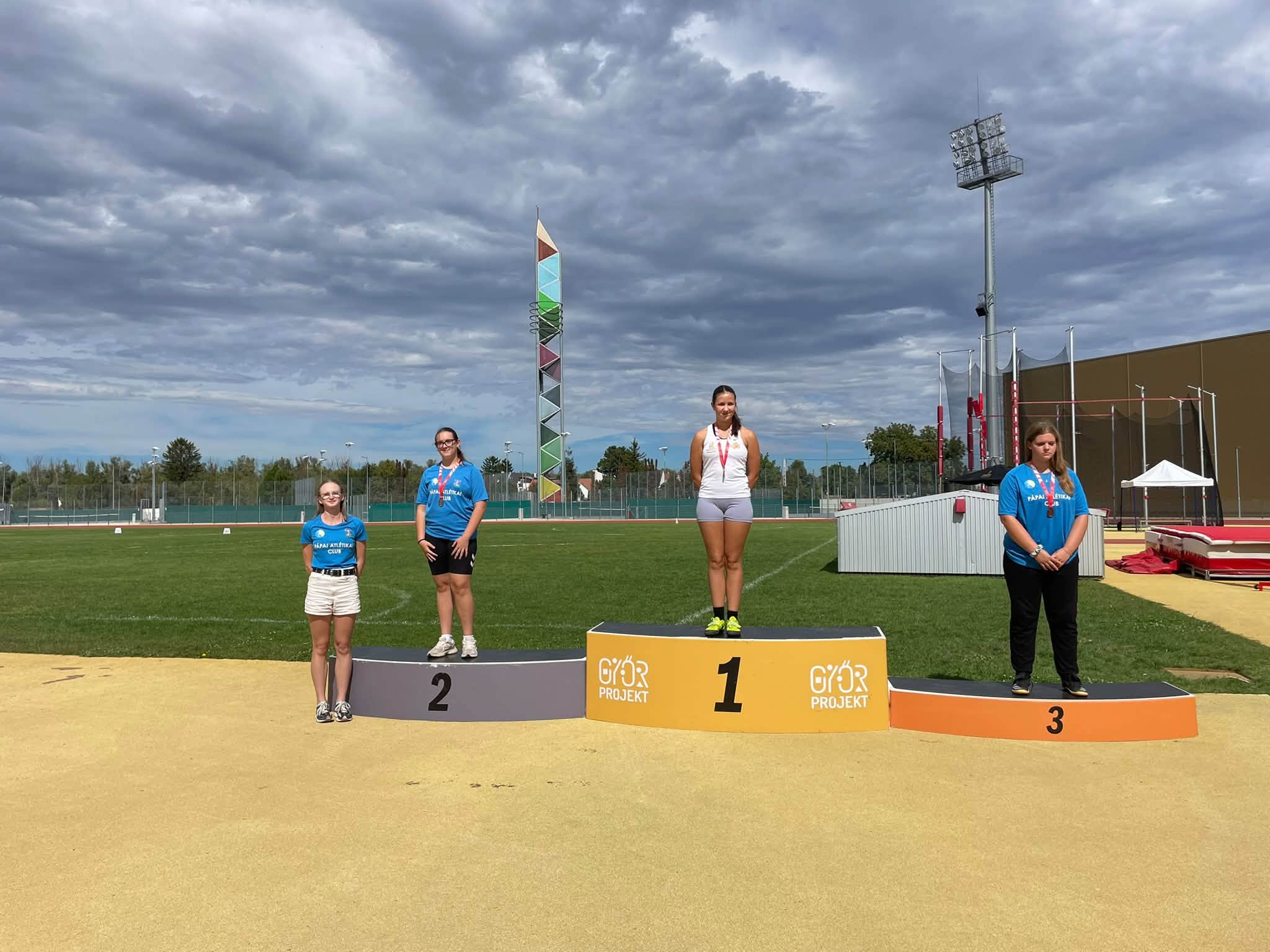 U16, U15 és U14 Területi Liga Verseny- Nyugat - 3. forduló Győr, 2026.09.05.-06. - Pápai Atlétikai Club
