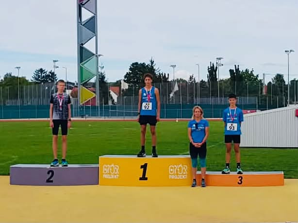 U16, U15 és U14 Területi Liga Verseny- Nyugat - 3. forduló Győr, 2026.09.05.-06. - Pápai Atlétikai Club1