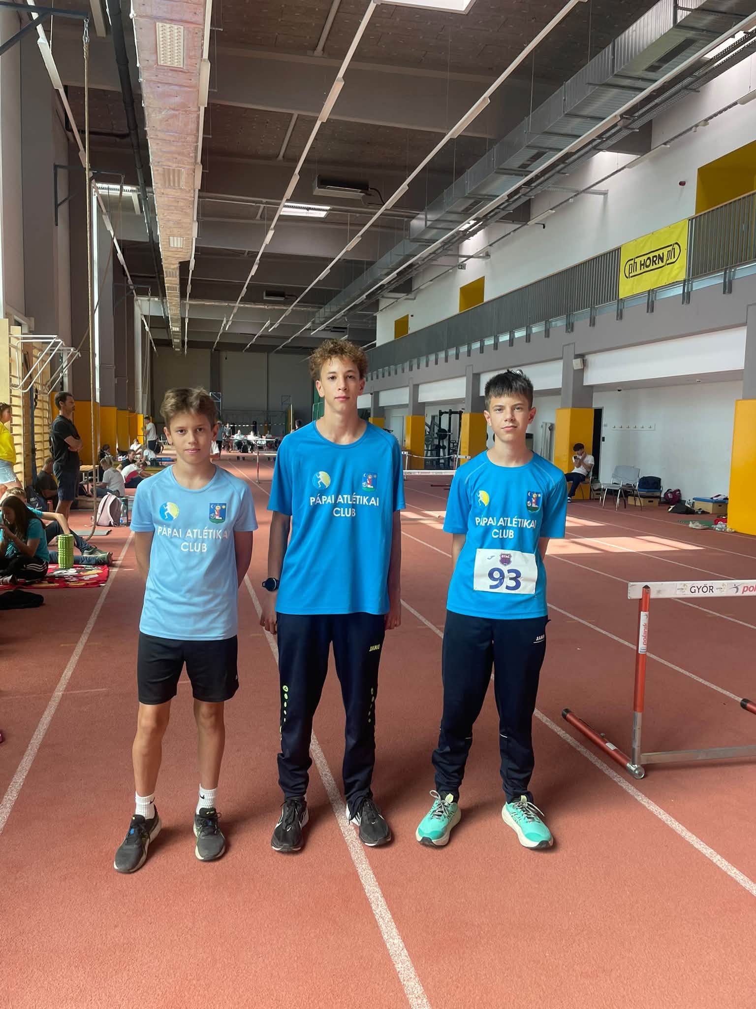 U16, U15 és U14 Területi Liga Verseny- Nyugat - 3. forduló Győr, 2026.09.05.-06. - Pápai Atlétikai Club11
