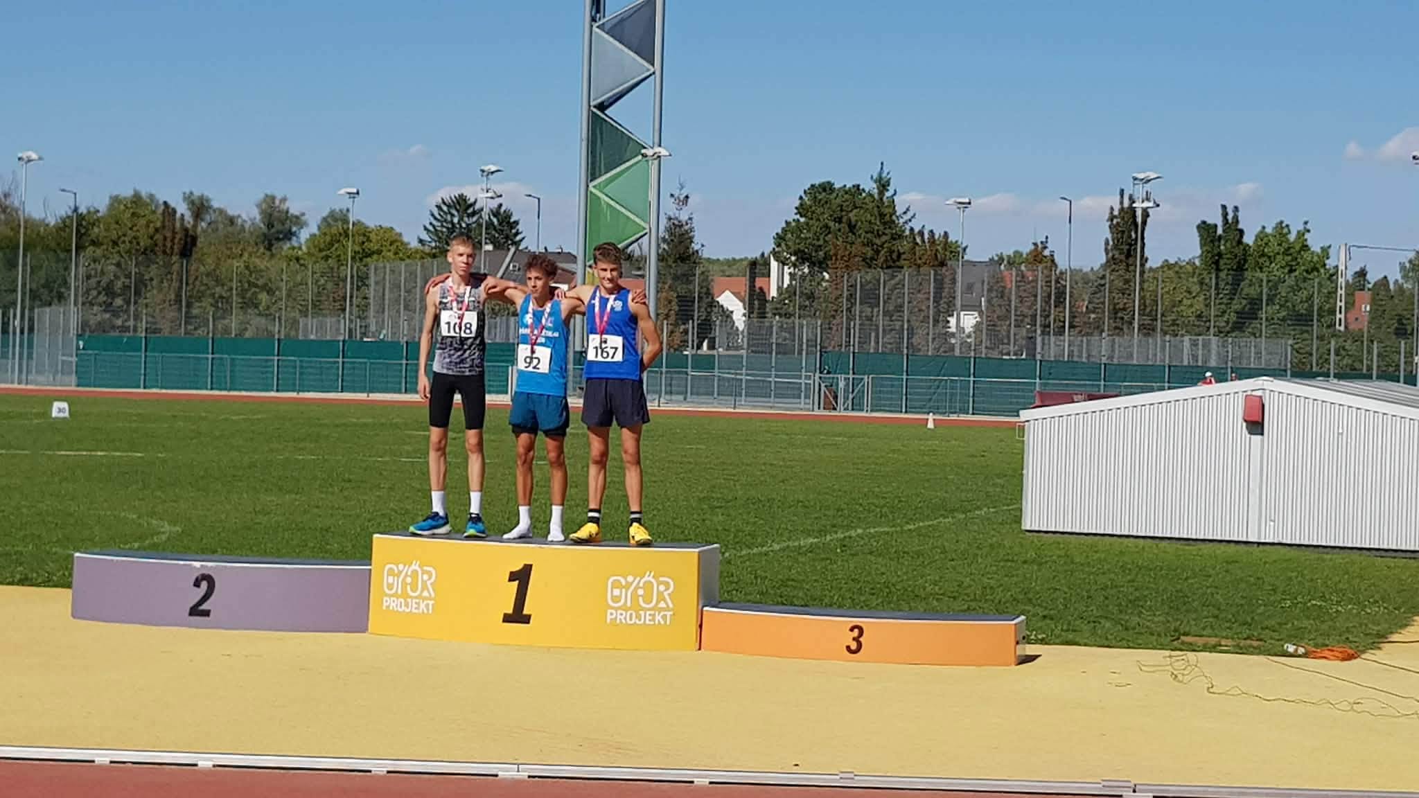 U16, U15 és U14 Területi Liga Verseny- Nyugat - 3. forduló Győr, 2026.09.05.-06. - Pápai Atlétikai Club12
