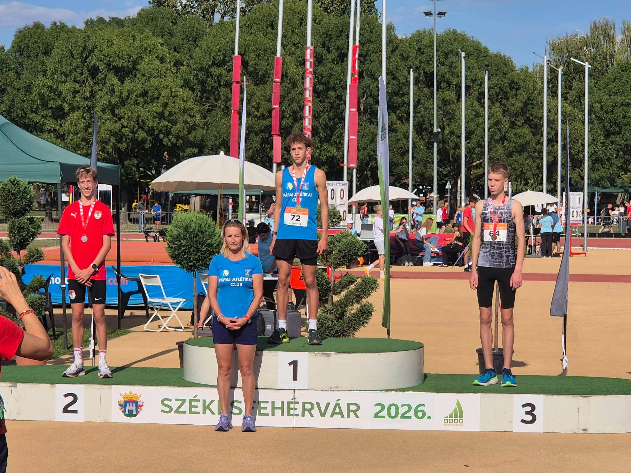 U16 és U15 Atlétikai Magyar Bajnokság 2026 2026.09.19-20 Székesfehérvár -PÁpai Atlétikai Club1