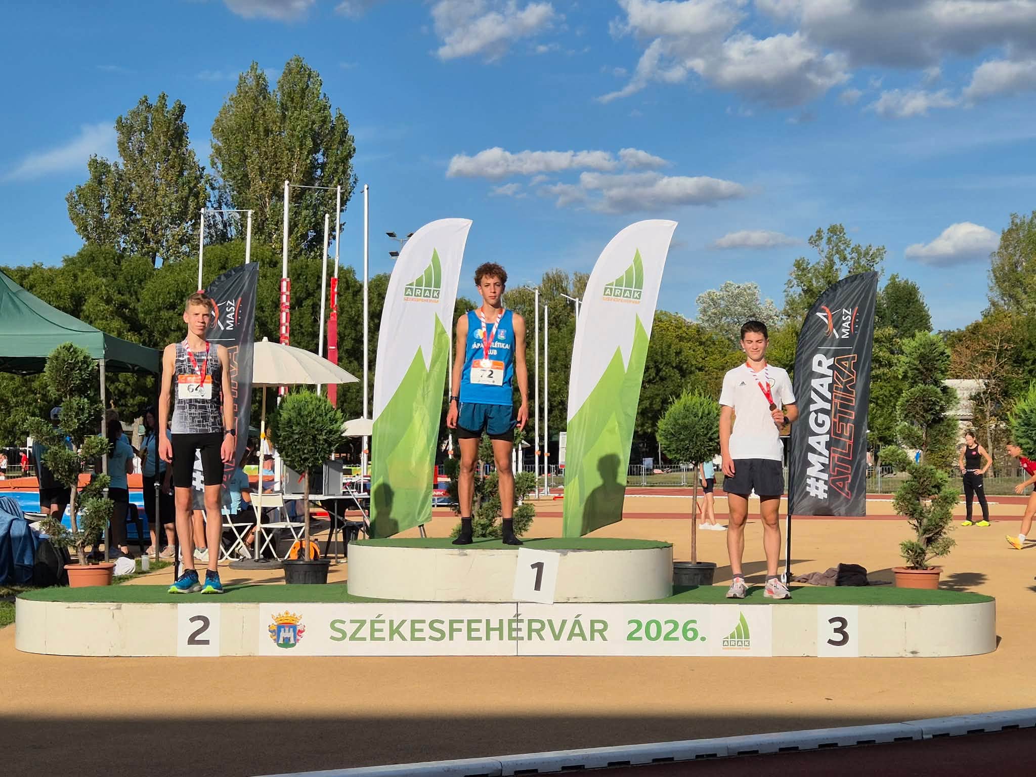 U16 és U15 Atlétikai Magyar Bajnokság 2026 2026.09.19-20 Székesfehérvár -PÁpai Atlétikai Club7